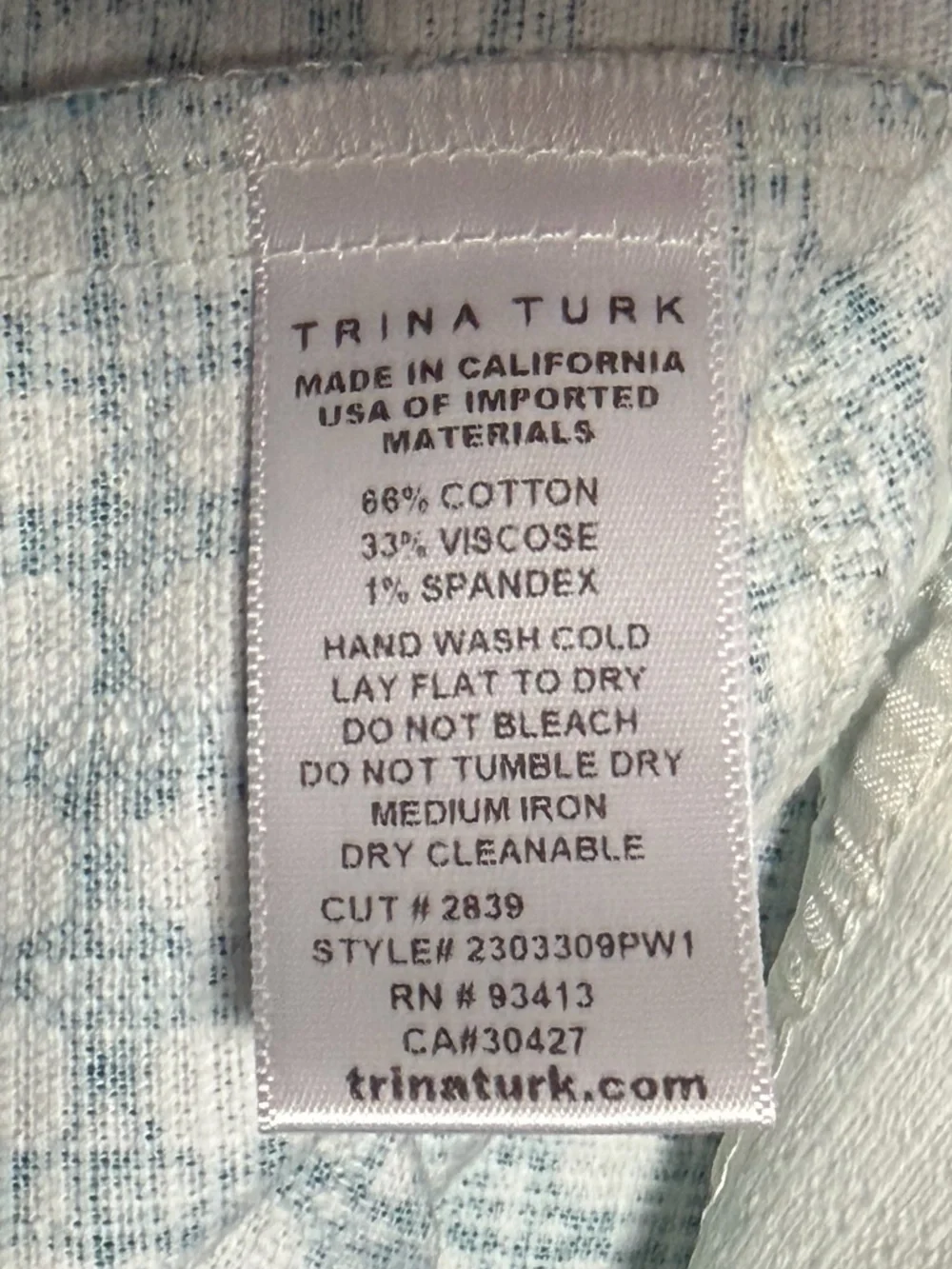 NWT TRINA TURK Rosalina Zip Front Sleeveless Mini Dress - 8 - Picture 9 of 9